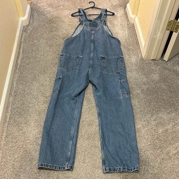 Vintage LEVI’S overalls women’s size large - Picture 5 of 9